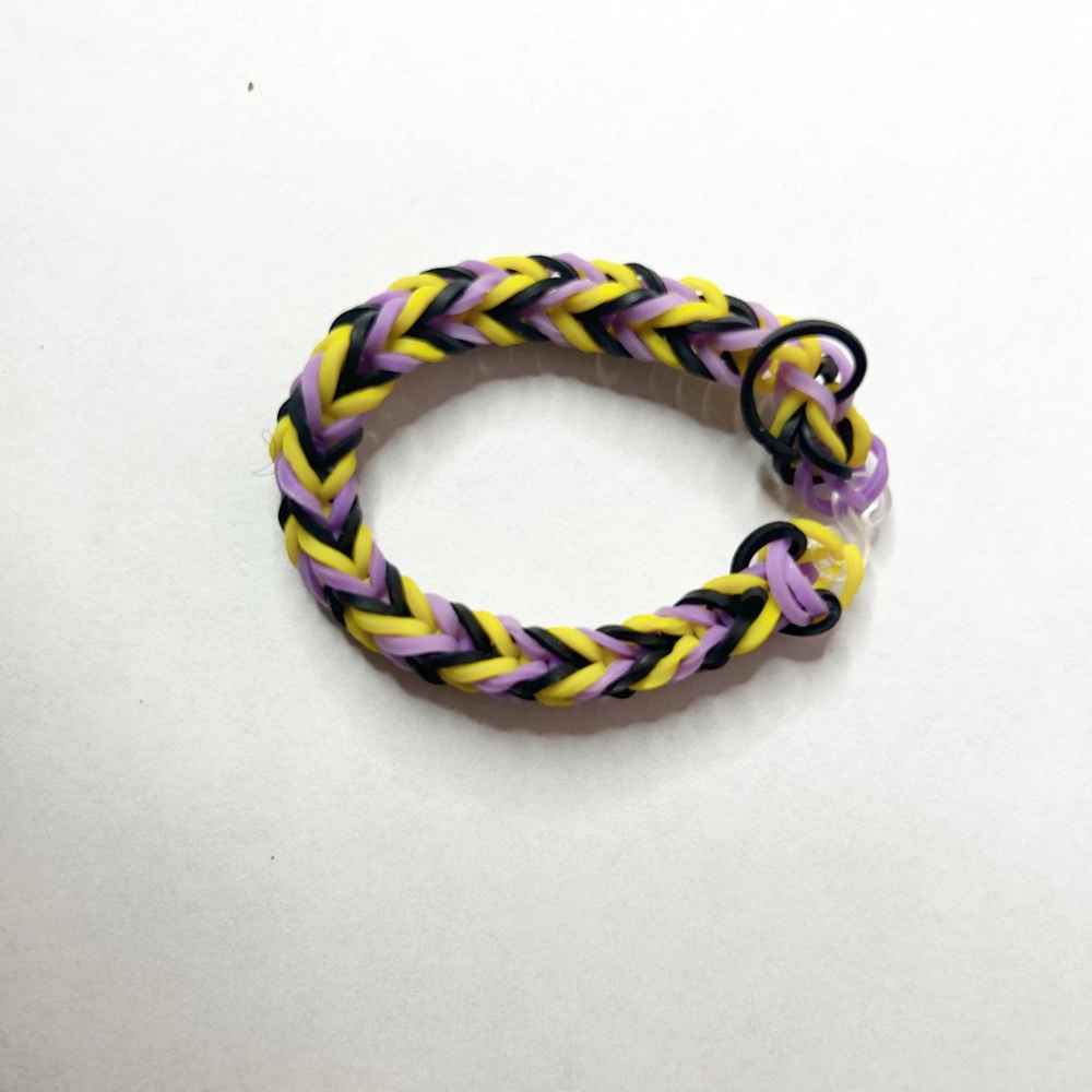 Halloween Rainbow Loom Rubber Band Braclet Handmade Diy